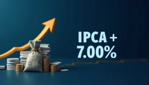 Imagem simbolizando um investimento em renda fixa IPCA + 7,00%