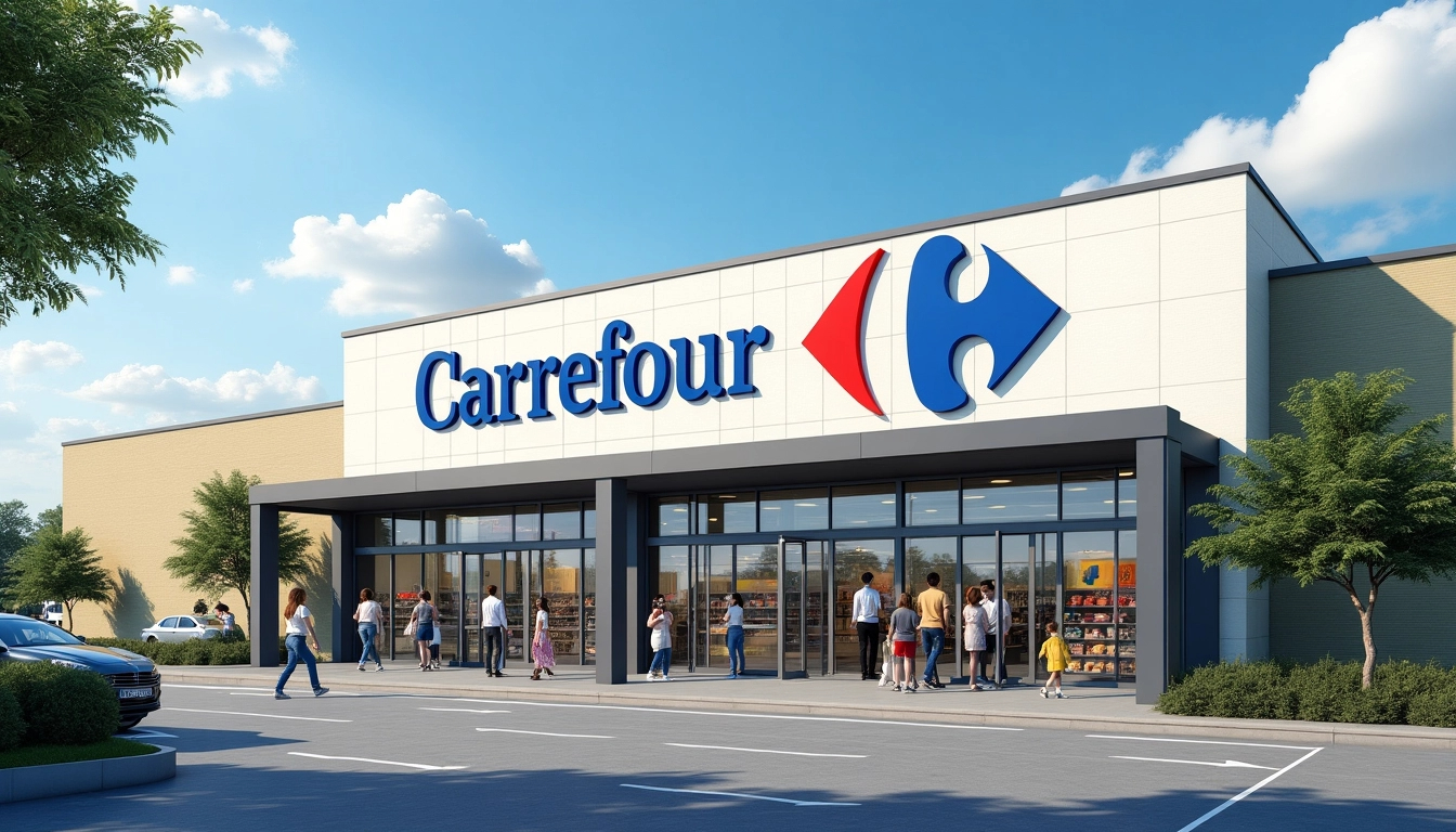 Loja do Carrefour.